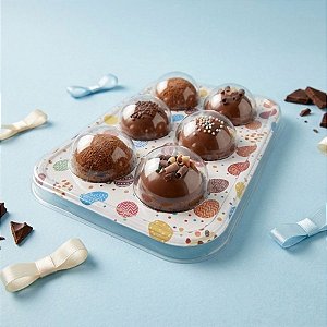 Blister 6 Brigadeiros - Ovinhos - 5 unidades - Rizzo