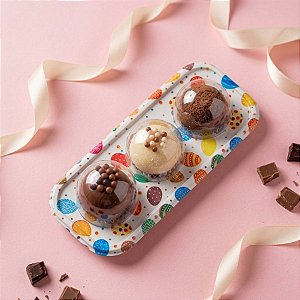 Blister 3 Brigadeiros - Ovinhos - 5 unidades - Rizzo