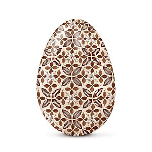 Papel Chumbo 43,5x58,5cm - Flor de Cacau Marfim - 50 unidades - Cromus - Rizzo