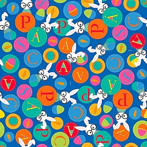 Folha para Ovos de Páscoa Cores Azul 69x89cm - 25 unidades - Cromus - Rizzo