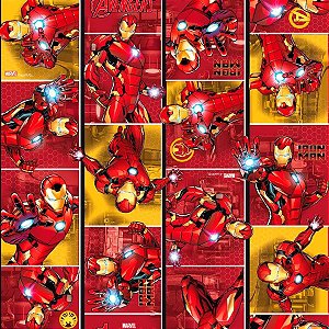 Folha para Ovos de Páscoa Homem de Ferro 69x89cm - 25 unidades - Cromus - Rizzo