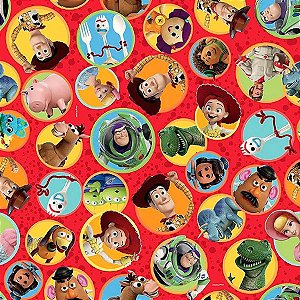 Folha para Ovos de Páscoa Toy Story 69x89cm - 25 unidades - Cromus - Rizzo