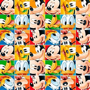 Folha para Ovos de Páscoa Mickey e Turma 69x89cm - 25 unidades - Cromus - Rizzo