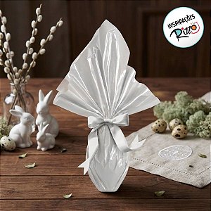 Saco Express 24x24cm para Ovos de 100g a 150g - Incolor - 25 unidades - Cromus - Rizzo