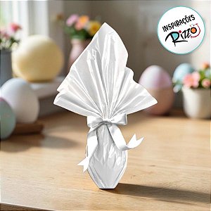 Saco Express 32x32cm para Ovos de 150g a 200g - Incolor - 25 unidades - Cromus - Rizzo