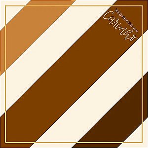 Saco Express 39x39cm para Ovos de 350g a 500g - Tons de Chocolate - 25 unidades - Cromus - Rizzo