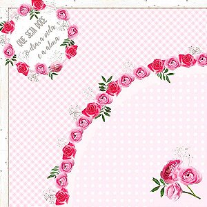 Saco Express 39x39cm para Ovos de 350g a 500g - Leveza Rosa - 25 unidades - Cromus - Rizzo