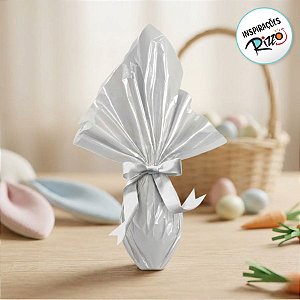 Saco Express 39x39cm para Ovos de 350g a 500g - Incolor - 25 unidades - Cromus - Rizzo