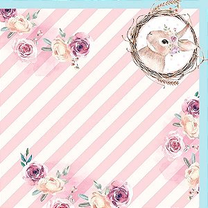 Saco Express 39x39cm para Ovos de 350g a 500g - Coelha Serena - 25 unidades - Cromus - Rizzo