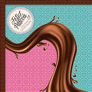 Saco Express 39x39cm para Ovos de 350g a 500g - Chocolatier - 25 unidades - Cromus - Rizzo