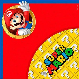 Saco Express 39x39cm Super Mario para Ovos de 350g a 500g - 25 unidades - Cromus - Rizzo