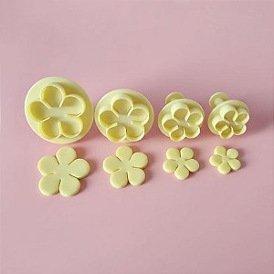 Kit Ejetor Flores com 4 Peças - BlueStar - Rizzo