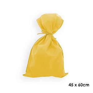 Saco para Surpresas em TNT - 45x60 cm - Amarelo - 1 unidade - Best Fest - Rizzo