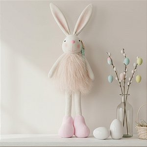 Coelha em Pé - Rosa - 1 unidade - Rizzo