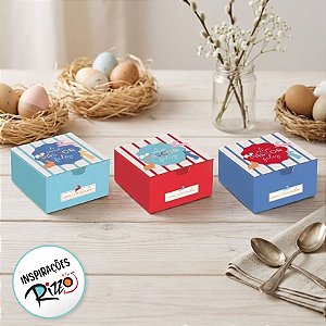 Caixa para Brigadeiros - Páscoa Feelings - 10 unidades - Cromus - Rizzo
