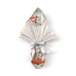 Saco Express 44x44cm para Ovos de 500g a 750g - Coelho Breeze - 5 unidades - Cromus - Rizzo