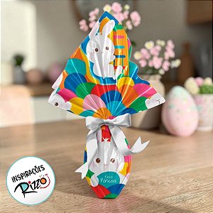 Saco Express 24x24cm para Ovos de 100g a 150g - Piscina de Ovos - 25 unidades - Cromus - Rizzo