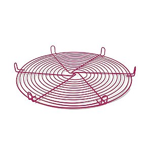 Grade de Resfriamento Redonda - Pink - 30cm  - 1 unidade - Prime Chef - Rizzo