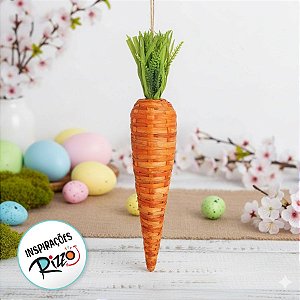 Cenoura Decorativa - 65cm - 1 unidade - Cromus - Rizzo