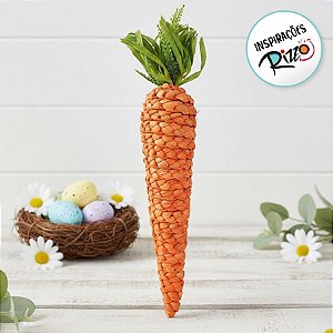 Cenoura Decorativa - 57cm - 1 unidade - Cromus - Rizzo