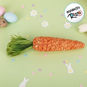 Cenoura Decorativa - 45cm - 1 unidade - Cromus - Rizzo