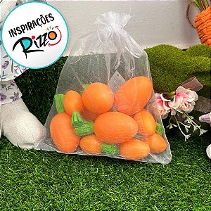 Ovos de Cenouras Decorativo para Pendurar - 12 unidades - Cromus - Rizzo