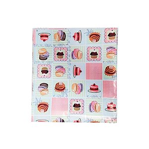 Folha para Ovos de Páscoa Double Face Macarons 69x89cm  - 25 unidades - Cromus - Rizzo
