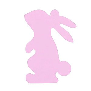 Tag Coelho de Páscoa Rosa - 7,5x10,5cm - 5 unidades - Rizzo