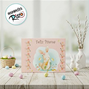 Caixa Divertida para 6 Doces - Doce Amor de Páscoa - Ref. 1281 - 10 unidades - Rizzo