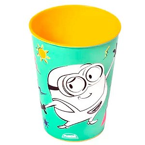 Copo de Plástico Festa Minions Verde 320Ml - Plasútil - Rizzo Festas