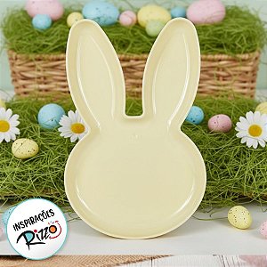 Bandeja Decorativa - Coelho Amarelo - 1 unidade - Rizzo