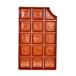 Bandeja Decorativa - Chocolate Marrom - 1 unidade - Rizzo
