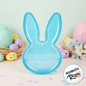 Bandeja Decorativa - Coelho Azul - 1 unidade - Rizzo