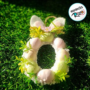 Guirlanda de Páscoa com Ovos - 19cm - 1 unidade - Cromus - Rizzo
