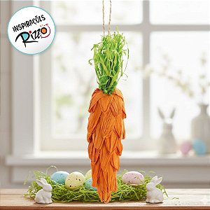 Cenoura Decorativa - 21cm - 1 unidade - Cromus - Rizzo