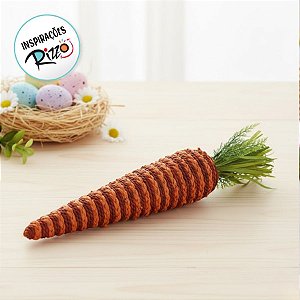 Cenoura Decorativa - 65cm - 1 unidade - Cromus - Rizzo