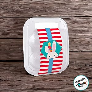 Caixa Maleta para 4 Ovos de Páscoa de até 50g com Cinta - Adoleta - 10 unidades - Cromus - Rizzo