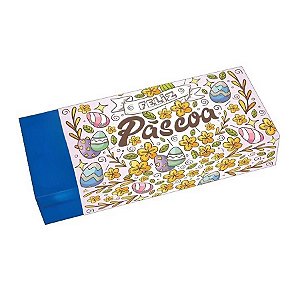 Capa Caixa de Chocolate Feliz Páscoa - Ref. 861 - 3 unidades - Erika Melkot  - Rizzo