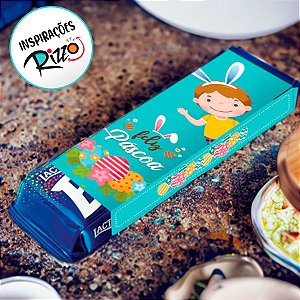Capa de Páscoa para Caixa de BIS - Menino - 3 unidades - Rizzo