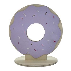 Donut MDF - Lilás - 16,5cm - 1 unidade - Rizzo