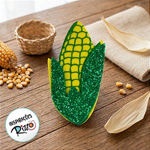 Aplique Decorativo Festa Junina - Espiga de Milho - 6 unidades - Rizzo