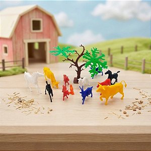 Brinquedo Animais da Fazendinha - 1 unidade - Rizzo