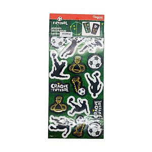 Cartela Adesiva - Futebol - 15 unidades - Regina - Rizzo
