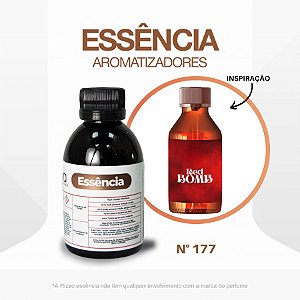 Essência Red Bomb Concentrada para Ambientes N°177 - 100 g - 1 unidade - Rizzo