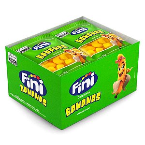 Bananas de Gelatina - 180g - 12 unidades - Fini - Rizzo