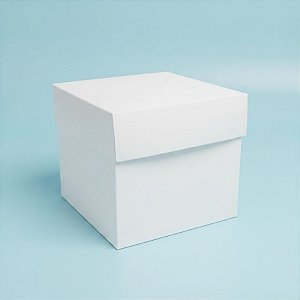 Caixa Cubo Para Presente Branco Mini PP - 10 unidades - Assk - Rizzo