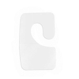 Hang Tab - Suporta até 150g - 100 unidades - Cromus - Rizzo