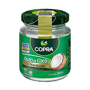 Óleo de Coco - Extravirgem 200ml - 1 unidade - Copra - Rizzo