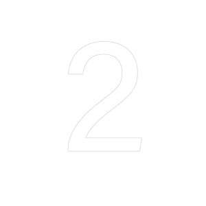 Transfer - Número 2 - Branco - 1 unidade - Rizzo