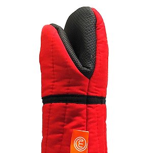 Luva Térmica - Neoprene - Vermelha e Preta - 1 unidade - MasterChef - Rizzo